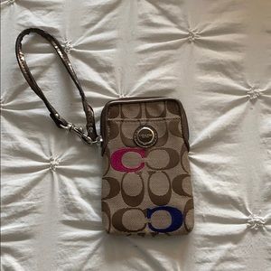 Coach wristlet